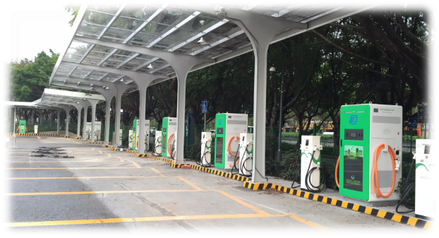 廣州體育館充電站項(xiàng)目